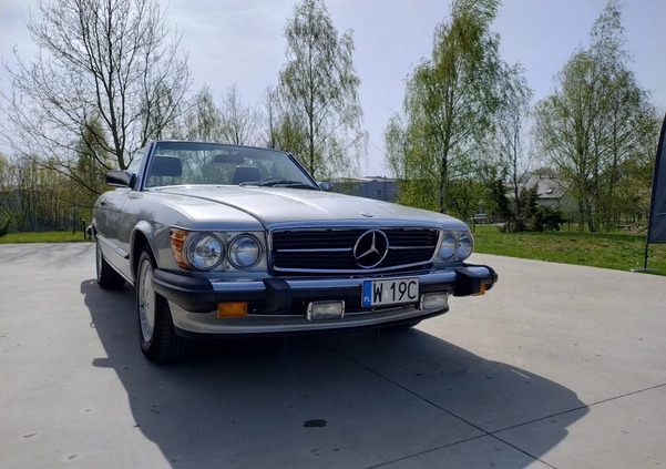 Mercedes-Benz SL cena 140000 przebieg: 280000, rok produkcji 1987 z Bielawa małe 704